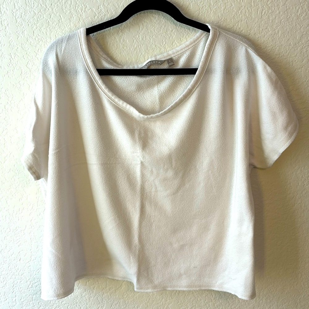 LARGE WOMENS ATHLETA SOFT CROP TOP